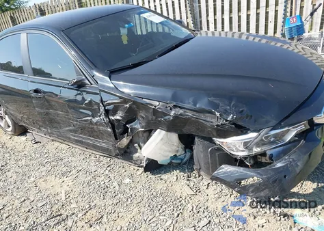 2013 BMW 320I xDrive from USA, damaged, VIN WBA3C3C53DF980451